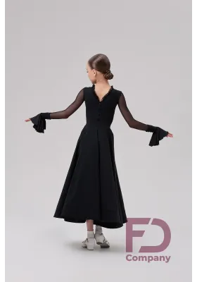 Girl's Competition Dress 51 with Ballroom Skirt - Pre-Order