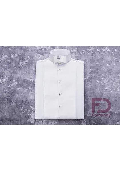 Men Ballroom Frak Tail Suit Dress Shirt 01