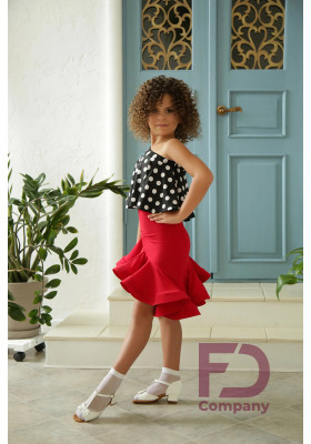 Latin Skirt 61 Black