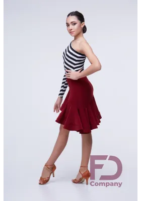Latin Skirt 49 Red Latin Skirt 49 Red