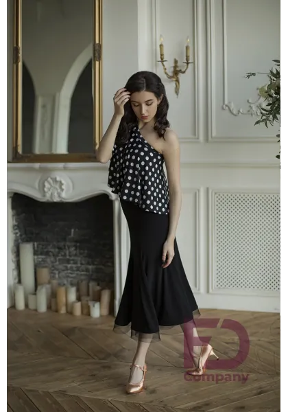 Ballroom Skirt 03 P Red