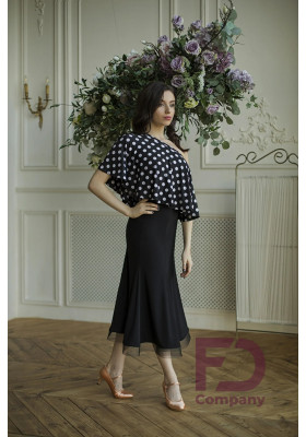 Ballroom Skirt 03 P Black