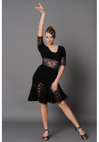 Latin Skirt 24 Black