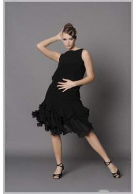 Latin Skirt 35 Black