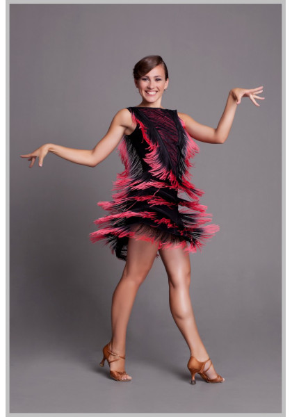 Latin Dress 20 Black