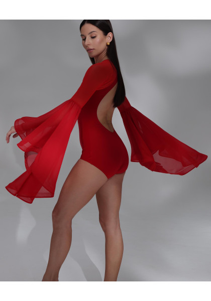 Leotard-54 Red