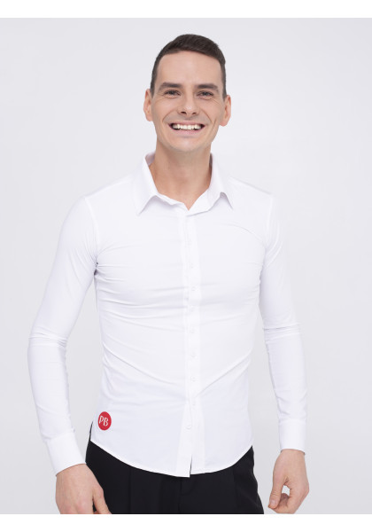 Men Shirt Elegant White