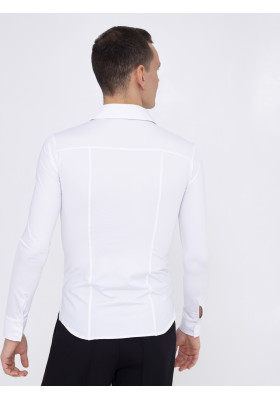 Men Shirt Elegant White