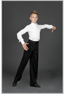 Men Ballroom Frak Tail Suit Dress Shirt 02