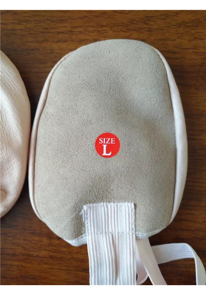 Professional High Quality Kids Leather Half Toe Shoes for Gymnastics