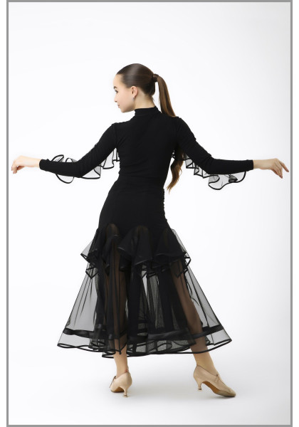 Womens Ballroom Standard Top & Skirt set 01