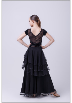 Women's Ballroom Standard Top & Skirt set 05