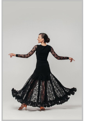 Women's Ballroom Standard Top & Skirt set 09