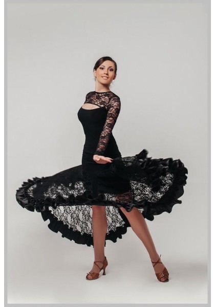 Womens Ballroom Standard Top & Skirt set 09- DanceWearChanpions Womens Ballroom Standard Top & Skirt set 09