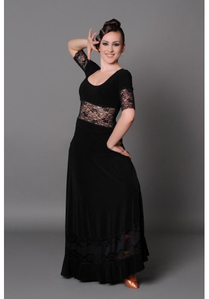 Womens Ballroom Standard Top & Skirt set 23