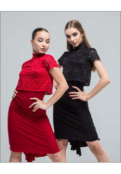Latin Dress 35 Black