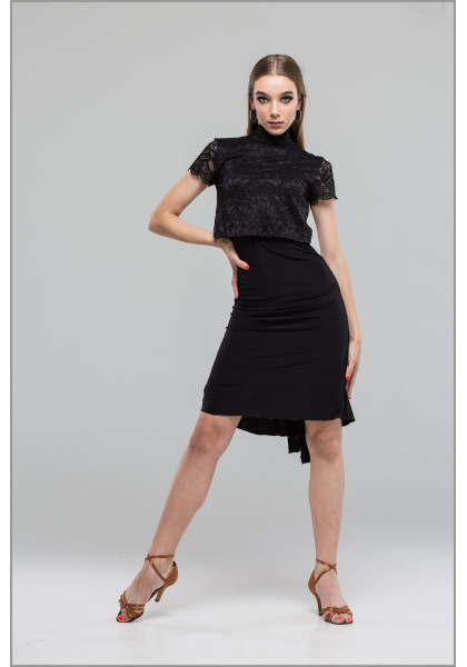 Latin Dress 35 Black