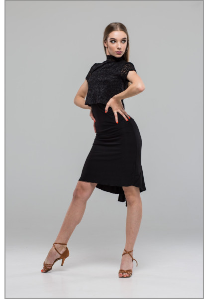 Latin Dress 35 Black
