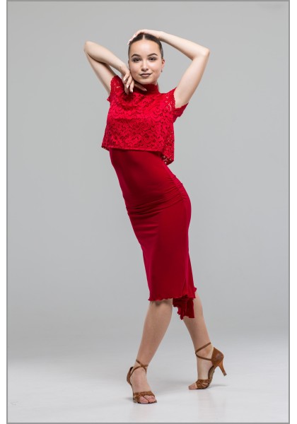 Latin Dress 35 Red Latin Dress 35 Red